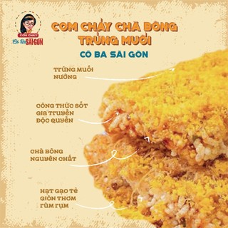  Cơm cháy đáy nồi chà bông trứng muối không hộp - Cô Ba Sài Gòn 