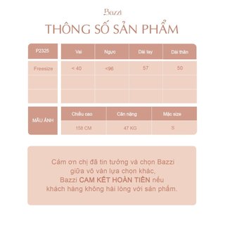 Áo len trơn nơ lệch (kèm tag)