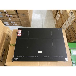 Bếp từ đôi kích thước nhỏ CANZY CZ 725 | Bếp điện từ đôi kích thước 60cm | bếp từ canzy Biến tần inverter sôi liu riu