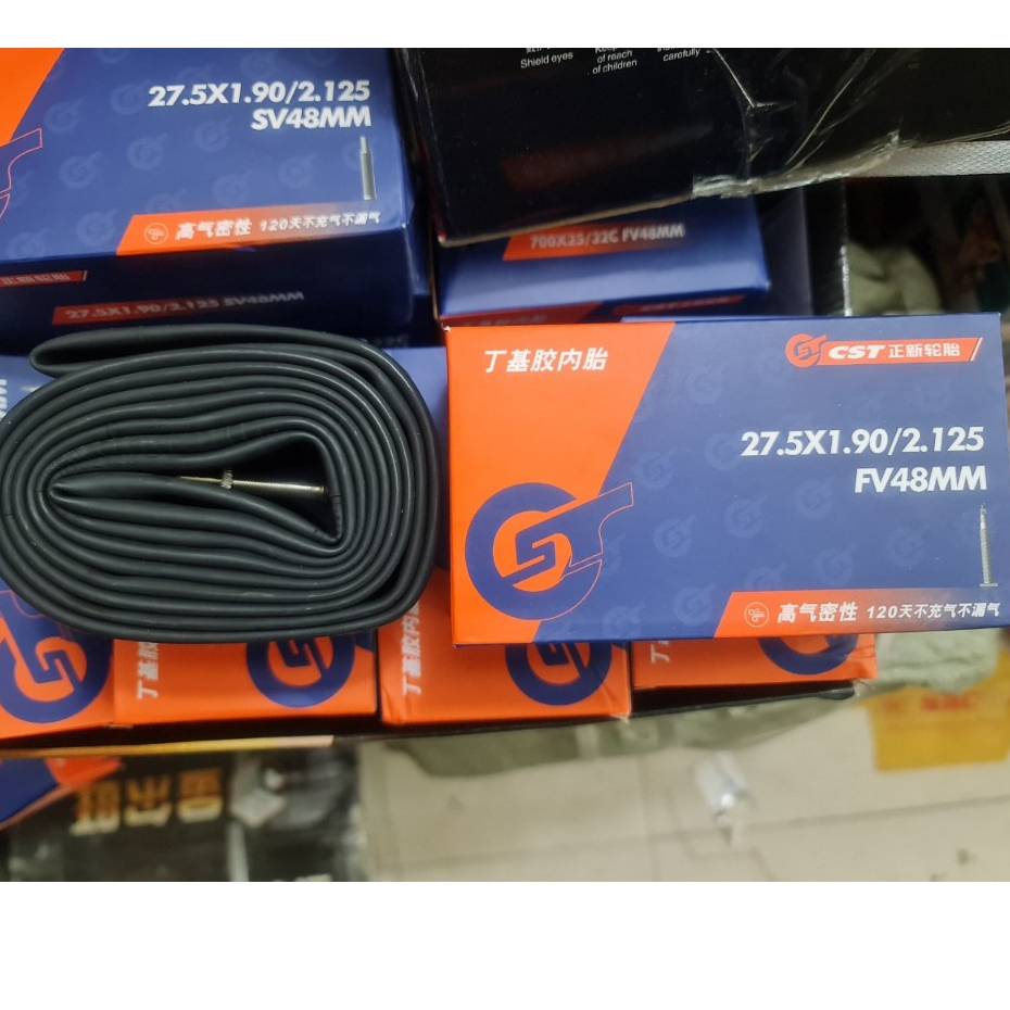 Ruột săm, Săm Xe đạp 27.5x1.90/2.125 CST van (SV/FV) 48mm - Chính Hãng