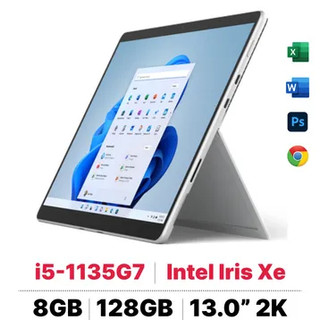 Máy tính laptop surface pro 8 core i5 / 8gb / 128gb nhập khẩu chính hãng mk04