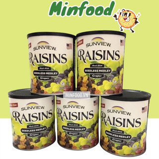 Nho khô Mỹ chính hãng Sunview Raisins 425gr | Minfood.vn