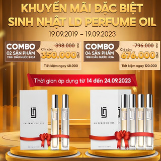 Tinh dầu nước hoa pháp ld perfume oil 12ml chính hãng , 36 mùi hương nam nữ , dạng xịt , nước hoa chiết