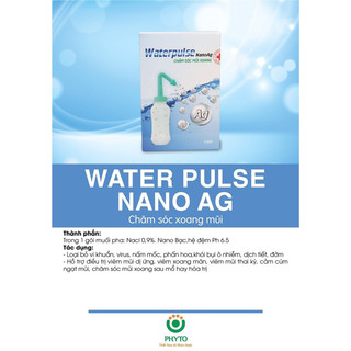 Bình rửa mũi waterpulse nanoAg chính hãng