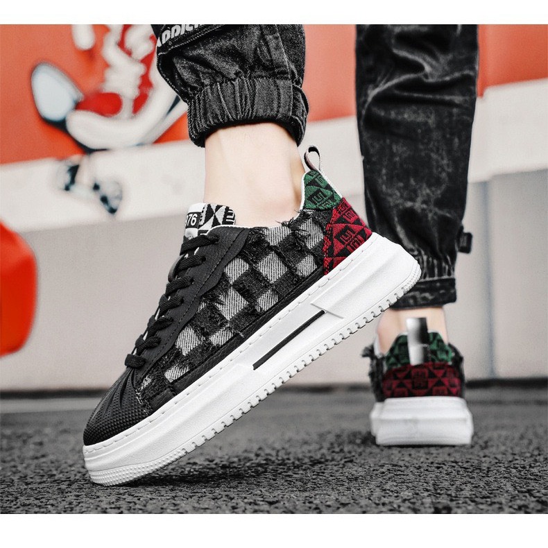 Giày Nam Sneaker [G19] Phong Cách Thể Thao Hàn Quốc