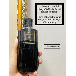 Gel tắm và gội nam Bath & Body Works 2 in 1 Noir 295ml