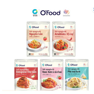 Sốt mỳ Ý Spaghetti OFood vị chuẩn Ý (gói 120g)