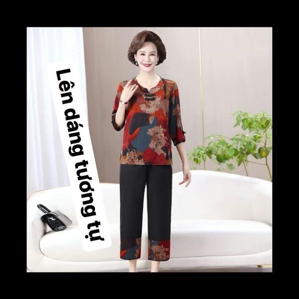 Bộ Mặc Nhà Cho Các Bà Các Mẹ Chất Mềm Nhẹ