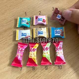 Mô hình đồ chơi kẹo socola đủ vị