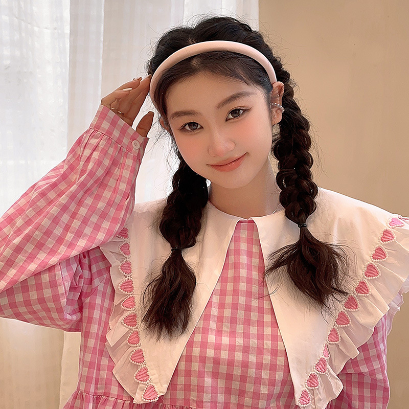 Băng đô cài tóc chất lụa satin tiện lợi phong cách hàn quốc tiểu thư xinh đẹp cho nữ PK21