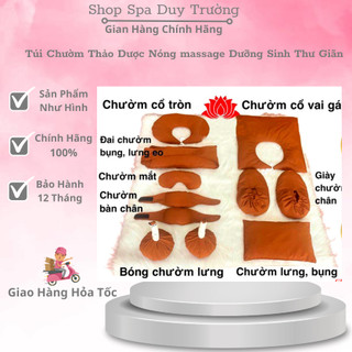 Túi Chờm Mắt Thảo Dược Giảm Nhức Mỏi Mắt Thư Giãn Chờm Được Nóng Và Lạnh Chuẩn Đông Y - Dưỡng Sinh