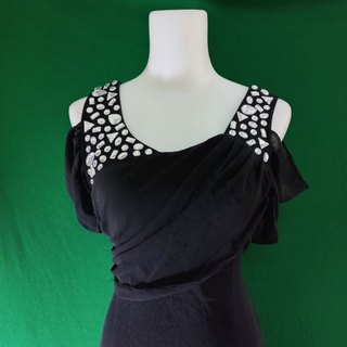 Đầm ôm body công sở màu đen