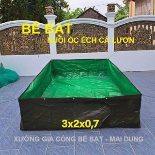 Bể bạt nuôi ốc ếch cá lươn, hồ bơi cho trẻ em