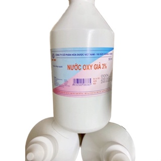 NƯỚC OXY GIÀ 3% Chai 500ml