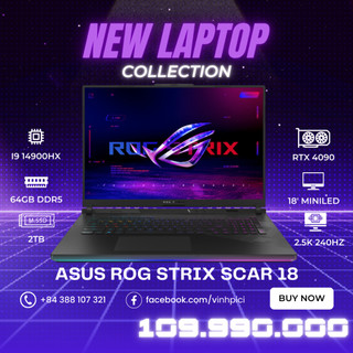 Laptop asus rog strix scar 18 2024 g834