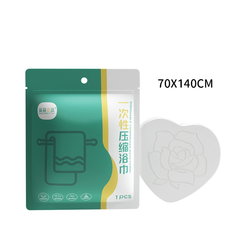 Khăn tắm nén du lịch hàn quốc 140*70cm