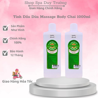 Tinh dầu masabody thái hương vị dừa dùng trong spa - thẩm mỹ viện