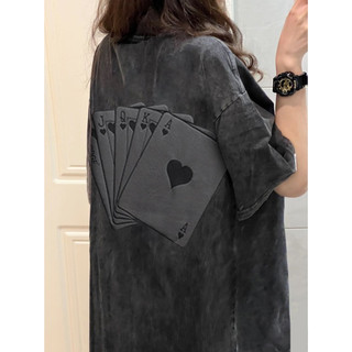 áo thun áo tết áo wash hình lá bài #saigontee #aothunlocalbrand #aotet # hottrend #sale #shopee