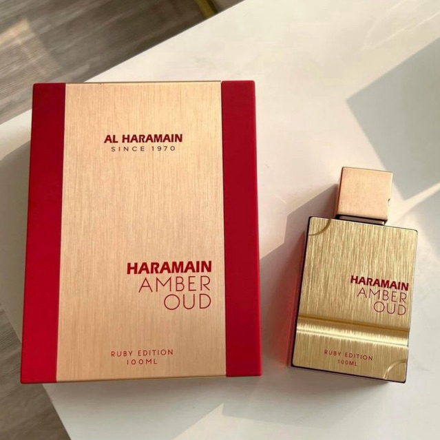 [ Fullseal ] Nước hoa Haramain Amber Oud Ruby Edition EDP