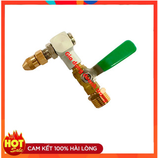 Đầu béc rửa máy lạnh điều hòa dùng cho máy rửa xe chỉnh áp - đầu xoay chỉnh tia 360 độ