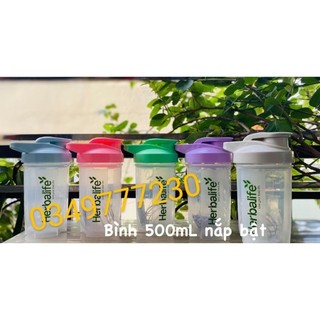 Bình lắc hbl 500ml nắp bật