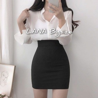 [ BIGSIZE TỪ 55-90KG ] CBS8 Chân váy thun DÁNG ÔM có quần trong