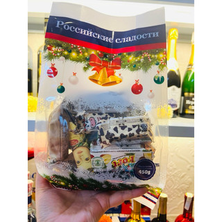KẸO MIX 8 VỊ HÀNG NGA GÓI 450g date 12/2024