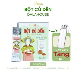 Bột củ dền nguyên chất Dalahouse ( Hộp 20 gói)
