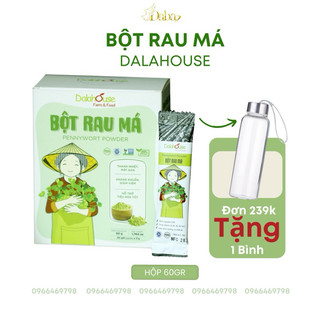 Bột rau má nguyên chất Dalahouse 60gram