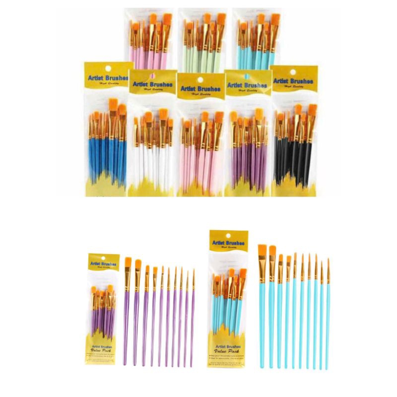 Sét 10 bộ cọ vẽ Artist cao cấp ( bộ 10 cây)