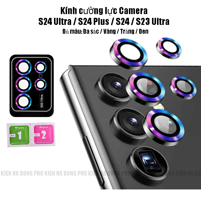 Bộ Lens dán camera S24 Ultra, S24 Plus, S24, S23 Ultra ôm cụm camera