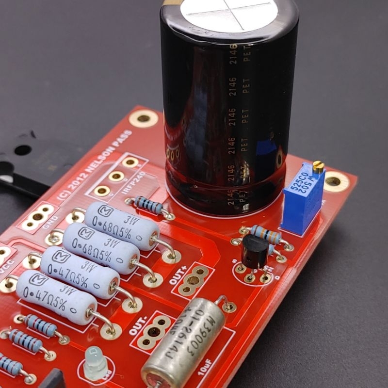 PCB amp camp amp, ACA Ampli calss A 5W