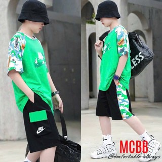 Bộ quần áo thun cotton hottrend size đại cồ - thun cotton xuất dư