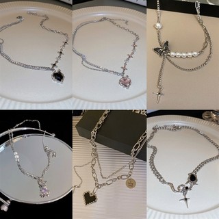 [Ảnh thật] Dây Chuyền Nữ Đi Tiệc Cá Tính ERASHOP - Nhiều Họa Tiết Đính Đá Sang Chảnh, Tiểu Thư, Độc Lạ Siêu Rẻ Đẹp