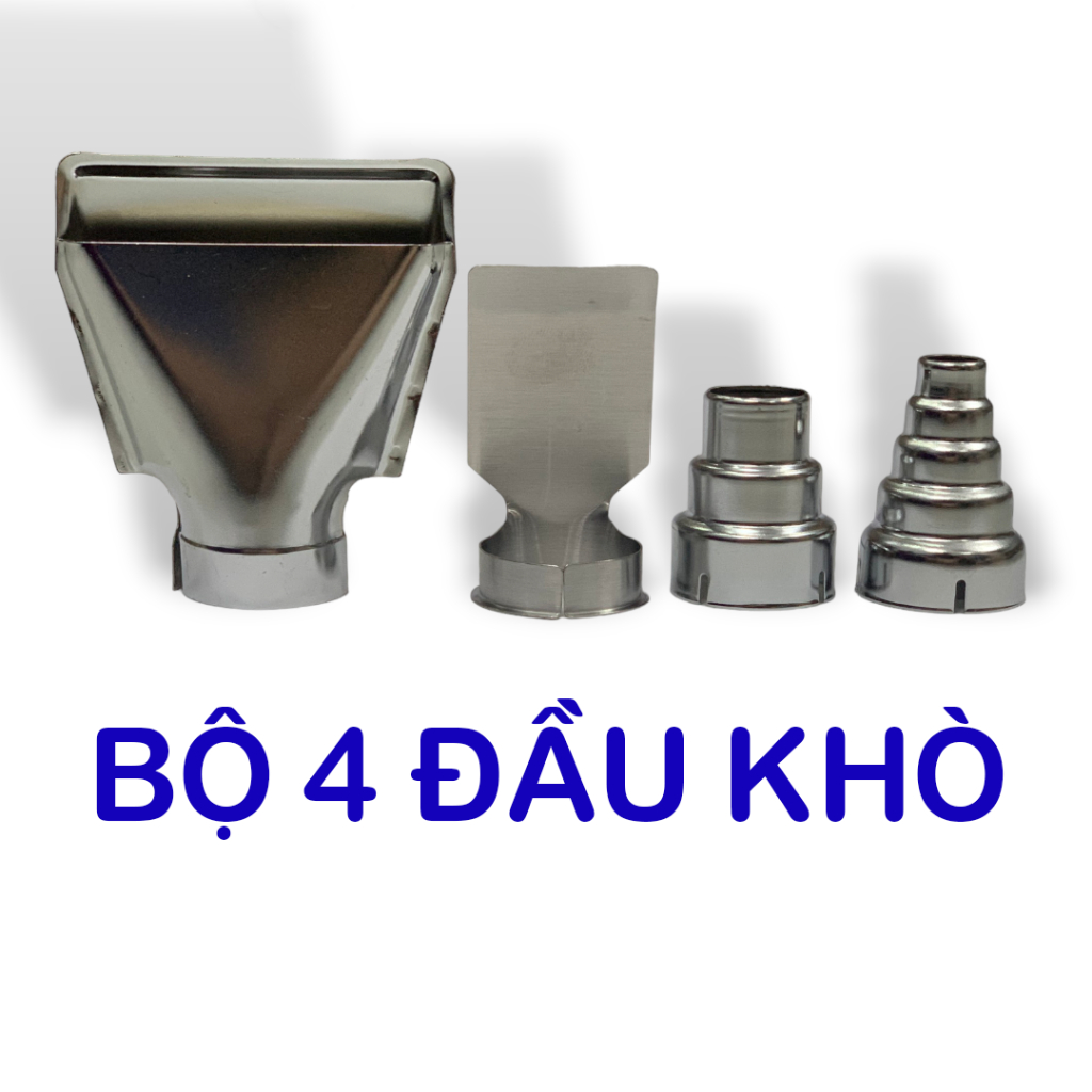 Bộ 4 đầu khò dành cho máy khò Satosi Hot Air Gun