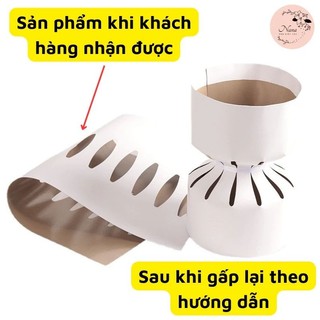 COMBO 10 CỐT GIẤY, CỐT BÌA BÓ HOA ĐỦ CÁC SIZE