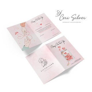 [Ceri Silver] Chứng chỉ tình yêu dành cho cặp đôi - Sản phẩm dành riêng cho khách nhà Ceri