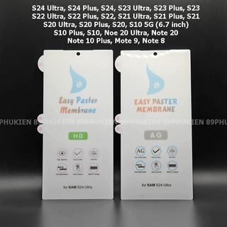 Dán dẻo ppf samsung s23 ultra, s22 ultra, note 10 plus,s20+,s20 ultra,note 20 ultra,s21 plus,s21 ultra