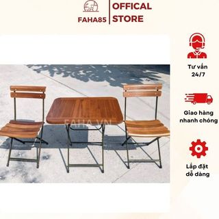 Ghế gấp gọn mini- ghế fansipan patio ngồi cao 35cm