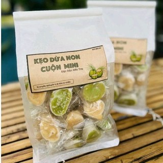 Kẹo dừa non cuộn mini mix  vị 500g (Kẹo dừa non mềm ít ngọt)