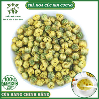 ✅[HÀNG CAO CẤP] Trà Hoa Cúc Sấy Khô Nguyên Bông 100gr Cúc Nụ Kim Cương Thanh Nhiệt, Giải Độc, Mát Gan, Sáng Mắt