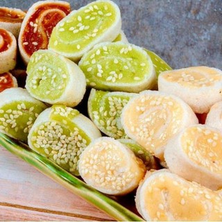 Kẹo dừa non cuộn mini mix  vị 500g (Kẹo dừa non mềm ít ngọt)