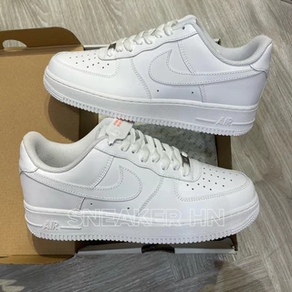 giày cổ thấp Air Force One Low | Af1 all white | Bản cao cấp