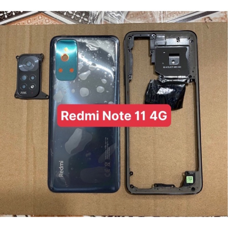 Bộ vỏ Full Xiaomi Redmi Note 11 4G zin hãng
