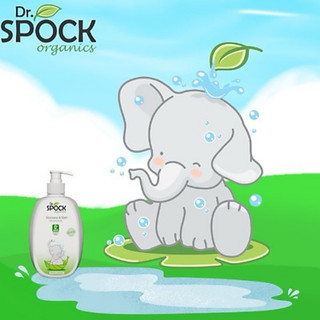 Sữa tắm gội hữu cơ Dr. Spock Organic 0M+ cho trẻ từ 0 tháng trở lên