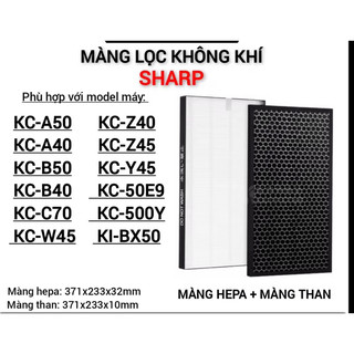 Màng lọc không khí sharp kc-w45, z45, y45, a50, b50