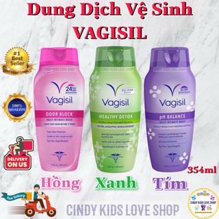 Dung dịch vệ sinh vagisil 354ml