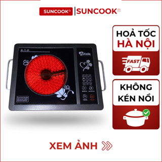 Bếp hồng ngoại Fotele không kén nồi | Công suất 2500W | Bảo hành toàn quốc