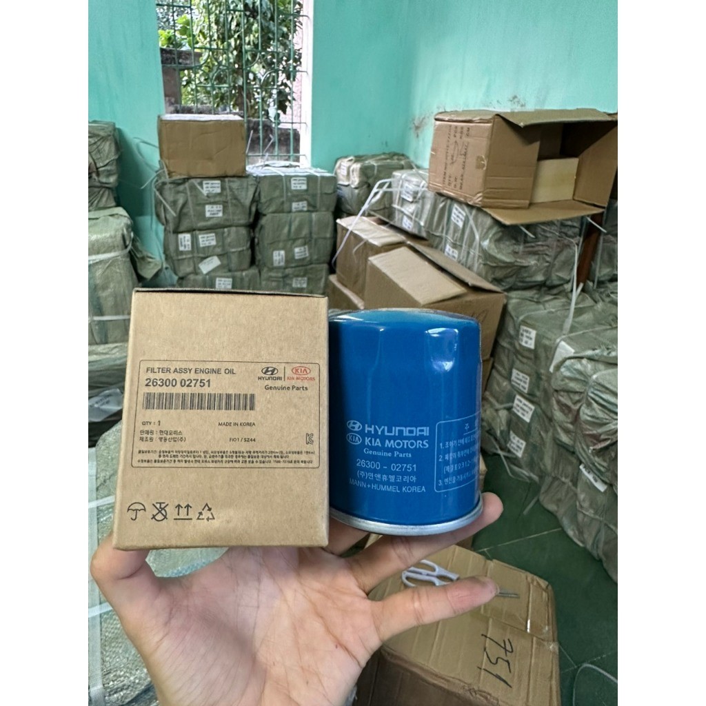Lọc gió động cơ Kia Pride CD5, Lọc dầu Pride, Lọc xăng Pride, KK15013Z00