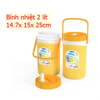 Bình giữ nhiệt quai xách Duy Tân 750ml, 1 lít, 1lít 5, 2 lít (có vòi), 3 lít (có vòi) , 4 lít ( có vòi) nhiều màu